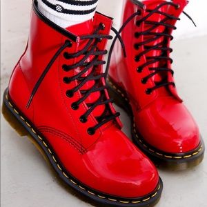 patent leather dr martens